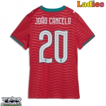 Portugal Joao Cancelo #20 Replica Home Shirt Ladies World Cup 2026 Short Sleeve